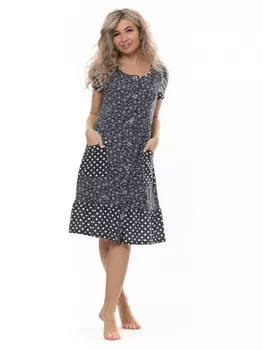 Халат трикотажный Сигни (зеленый)