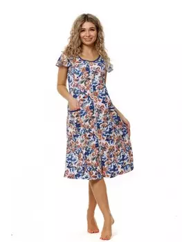 Халат трикотажный Таисия (бежевый)