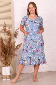 Халат трикотажный Тамия (в ассортименте) рр