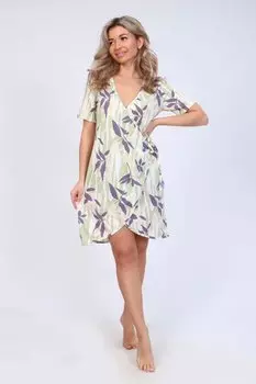 Халат трикотажный Трия (зеленый)