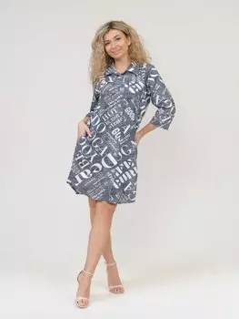 Халат трикотажный Вэнди (серый)