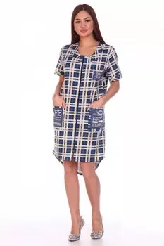 Халат трикотажный Викторайн (бежевый) рр