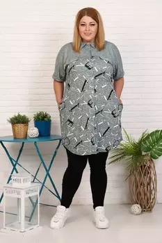 Халат трикотажный Вусала рр