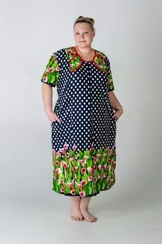 Халат трикотажный Ягодка (рукав) рр