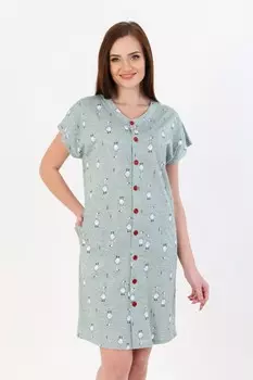 Халат трикотажный Жюлиет (зеленый)