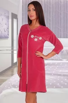 Халат велюровый Бетани (лиловый) рр