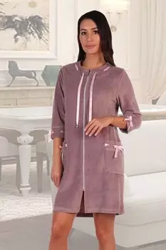 Халат велюровый Грандин (какао) рр