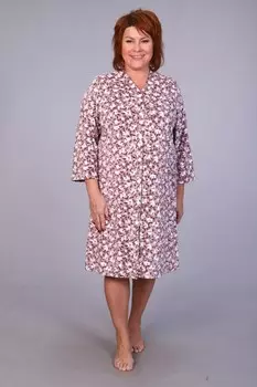 Халат велюровый Коллаж