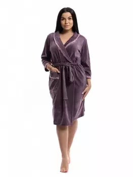 Халат велюровый Лисет