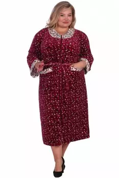 Халат велюровый Молния (в ассортименте)