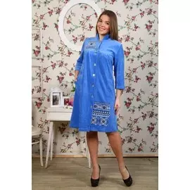 Халат велюровый Орнамент (в ассортименте) рр