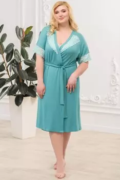Халат вискозный Пенни (мятный)
