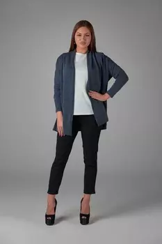 Кардиган из ангоры Даркей (синий)