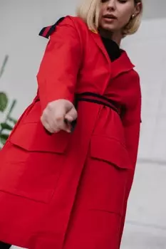 Кардиган трикотажный Лаверна (красный)