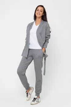 Кардиган трикотажный Пэйтон (серый)