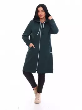 Кардиган трикотажный Сильвия (зеленая)