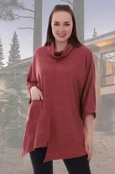 Кофта трикотажная Мигле (кирпичная) рр