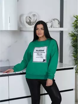 Кофта трикотажная Монтана (зеленая)