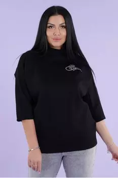 Кофта трикотажная Венла (черная)