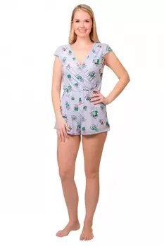 Комбинезон трикотажный Вика (кактус)