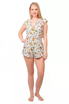 Комбинезон трикотажный Вика (кокос) рр