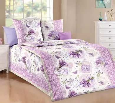 Комплект из бязи 1,5-спальный Лаванда