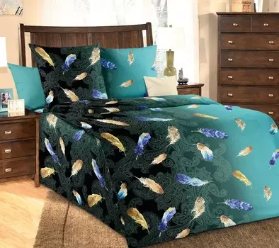 Комплект из бязи 1,5-спальный Дуновение