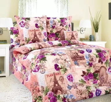Комплект из бязи 1,5-спальный Париж