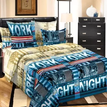 Комплект из бязи 1,5-спальный Мегаполис