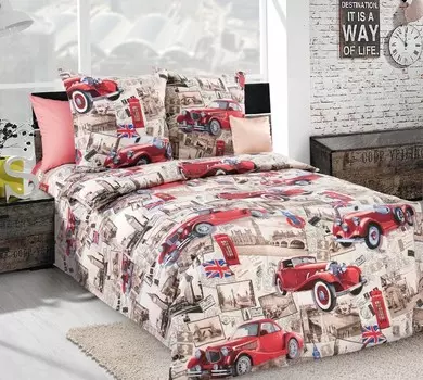 Комплект из бязи 1,5-спальный Ретро