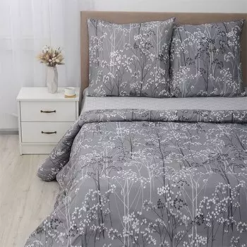 Комплект из бязи 2 сп. европростынь Ботаник