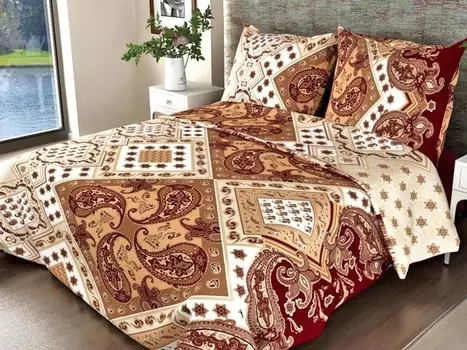 Комплект из бязи 2 сп. европростынь Восток