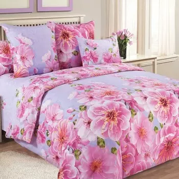 Комплект из бязи 2-спальный Миндаль