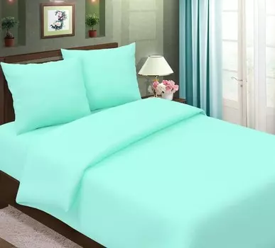 Комплект из бязи 2-спальный Мята