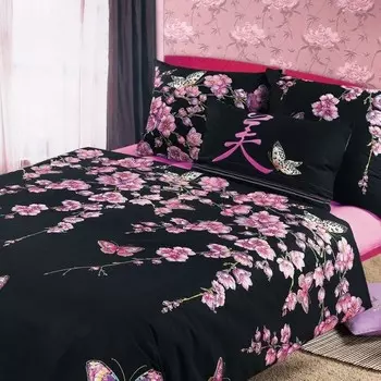 Комплект из бязи 2-спальный Сакура