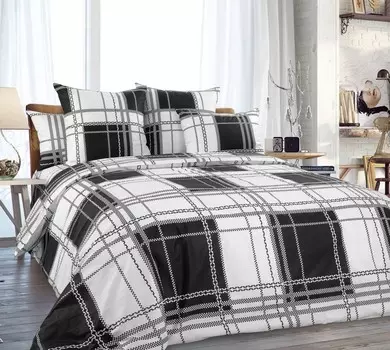 Комплект из бязи 2-спальный Шерлок