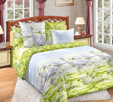 Комплект из бязи 2-спальный Верность