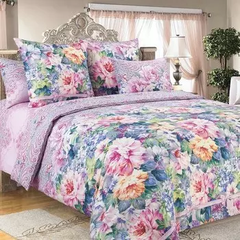 Комплект из бязи 2-спальный Влюбленность