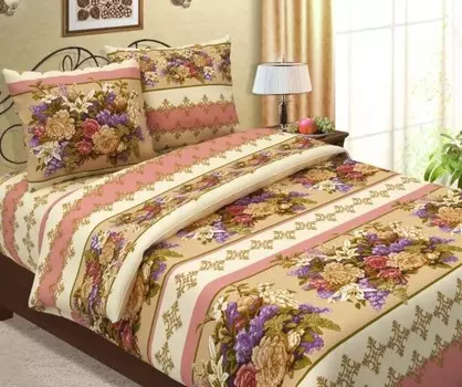 Комплект из бязи 2-спальный Вышивка