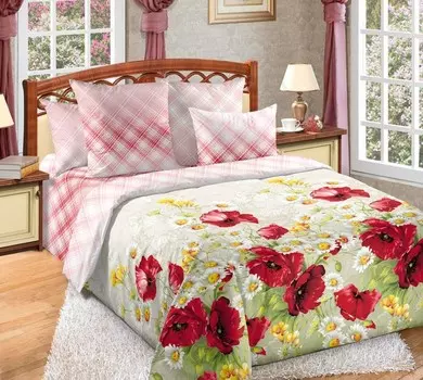 Комплект из перкаля 1,5-спальный Волшебные краски