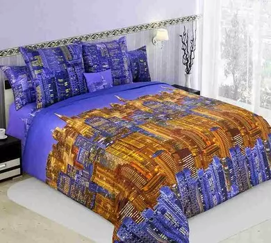 Комплект из перкаля 1,5-спальный Панорама