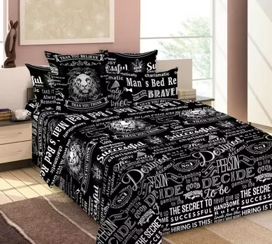 Комплект из перкаля 2 сп. европростынь Джек