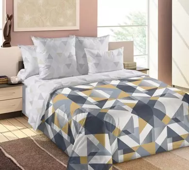 Комплект из перкаля 2 сп. европростынь Гетсби