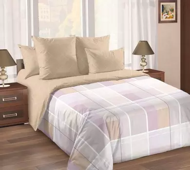 Комплект из перкаля 2 сп. европростынь Мейси