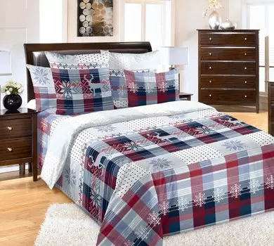 Комплект из перкаля 2 сп. европростынь Норвегия