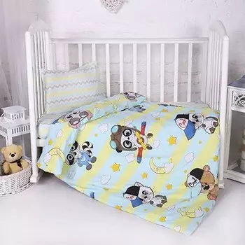 Комплект из перкаля ясельный Малыши