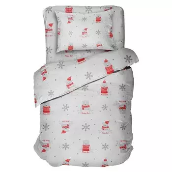 Комплект из поплина 1,5-спальный Зимний мишка