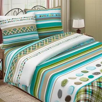 Комплект из поплина 1,5-спальный Морские камушки