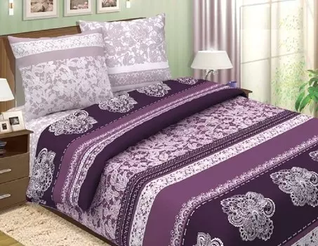 Комплект из поплина 1,5-спальный Кружевные сны