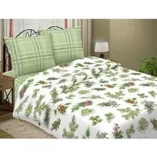 Комплект из поплина 2 сп. европростынь Таежная романтика